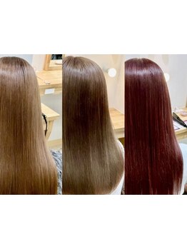 伸ばすだけじゃない！自然に仕上がる縮毛矯正でナチュラル×ストレートな理想の髪を目指して◇