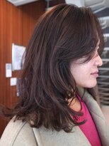 ビュートリアム 鎌倉小町(BEAUTRIUM)&nbsp;大人ミディアムレイヤー/ブラウンベージュ