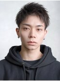 爽やかツーブロック刈り上げ【アップバングショート】