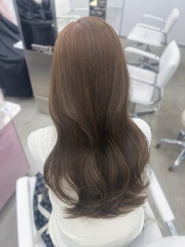 エヌアイ オモテサンドウ(ni omotesando) 明るめマロンベージュ♪♪ 韓国ヘア 透明感カラー