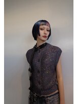 PELE原宿/ブリーチなしダブルカラー/ハイトーン/ケアブリーチ【３月上旬OPEN(予定)】&nbsp;着物ヘア/ダークアッシュ/ミディアムレイヤーカット/原宿