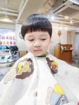 スーハ 恵比寿(SUUHA)&nbsp;キッズカット/ブロックなしのショートマッシュ/幼児子連れOK