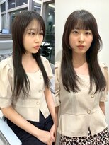 アルテヘアー(arte HAIR)&nbsp;【arteHAIR】BeforeAfterあり/顔まわりレイヤー/似合わせカット