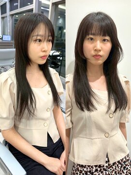 アルテヘアー(arte HAIR) 【arteHAIR】BeforeAfterあり/顔まわりレイヤー/似合わせカット