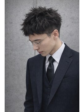 ベル 表参道Terrace(Belle) 《スーツ仕事でもカッコいい》/シャドウパーマ/ベリーショート