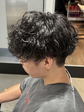 グラスバイネオリーブ 大倉山駅前店(grace by neolive) 波巻きスパイラルパーマ/ツイストスパイラルパーマ/メンズパーマ