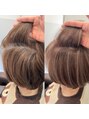 ヘアーアンドメイク グルック(hair&make Gluck)&nbsp;伊勢崎白髪ぼかし/白髪ぼかし/白髪ぼかしハイライト/脱白髪染め