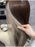 ホワイトベージュ/イヤリングカラー