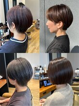 《stylist　平田 篤史》　大人ショート×エイジングケアカラー///Instagram＿《＠hirahira_hirata》