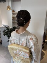 キッカ(kicca) 和装アップ/入学式ヘア/ヘアセット/アップスタイル/訪問着ヘア