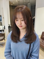 チェレ アズーリ 狭山店(Chere azuri) ひし形レイヤーで作る大人可愛いセミロング/上品ゆるふわヘア