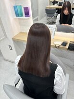 ユアーズヘア 池袋(youres hair) 髪質改善ストレートブラウン
