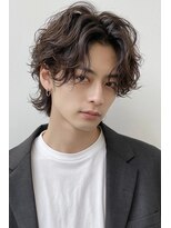 リアンメンズ 青山 表参道(Liun men's) メンズミディアムパーマ