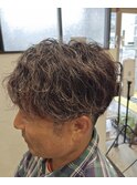 ゆるツイストミックスパーマ
