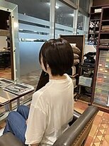 シャンプーボーイ 佐賀(SHAMPOO BOY)&nbsp;ショートボブ白髪ケアスタイル【白髪ぼかし】