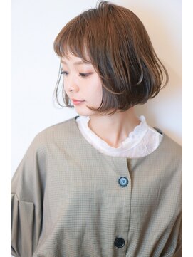 ザ リアン タチカワ(The Lien TACHIKAWA) 軽い束間の小顔魅せボブ