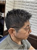 刈り上げ短髪ショート