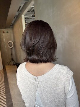 ザ ヘア ディードットログ(The hair D.Log) レイヤーボブ ショコラグレージュ 秋冬カラー 奈良 大和八木