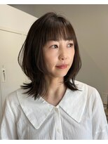 ロッカ(ROCCA) ナチュラルブラウン×ウルフレイヤーミディ