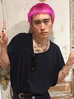 ノラ ヘアーサロン(NORA HAIR SALON) 【akane】モードピンクロックスタイル
