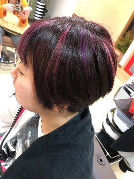 コパン(copain) ピンク×パープル