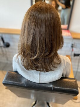 バズヘアガーデン(Bazz hair garden) シースルーアクアミント