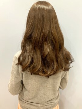 フィックスヘアー 梅田店(FIX-hair) 艶感ナチュラルベージュカラー!ミルクベージュ/ヘーゼルベージュ