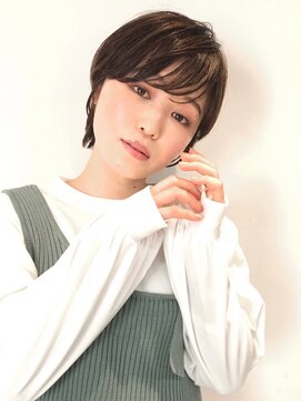 シスタ(SISTA) 【SiSTA】田中大人かわいい黒髪濡れ髪マッシュショート