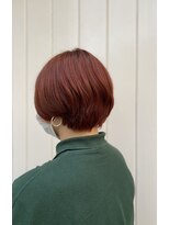 クラウドヘアー 北仙台店 レッドオレンジ