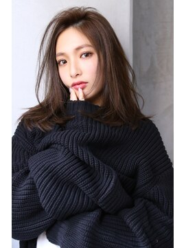 ブラン 広島本通(Blanc) 【Blanc/広島本通】ミストバング＿ウルフボブ＿ダークアッシュ