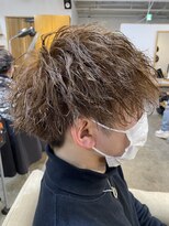 エルオム(EL.HOMME)&nbsp;【Ryo】ツイストスパイラル／ライトブラウン