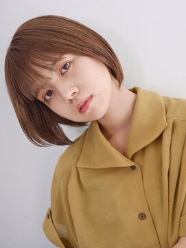 トレス(TRESS) ワンカールボブ/内巻きボブ/ベージュカラー/簡単スタイリング