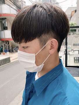 バイフィフス 原宿/表参道(by fifth) 前下がりマッシュショート/スリークショート/メンズヘア