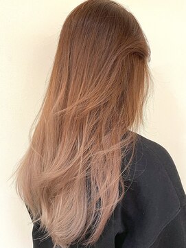 ラック 津田沼(LUCK) LUCK  シアーピンクベージュグラデーション