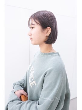 イーズ(e's) 《e's中目黒/代官山美容室》ダブルカラー×淡色ペールピンク