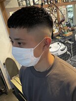 エルエー バーバーショップ 草津店(L.A BARBERSHOP) 店長【橋本】濡れパンクロップスタイル/アイロンパーマ