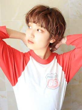 メリケンビューティーパーラー コウベ(MERICAN BEAUTY PARLOR KOBE) ショートパーマ