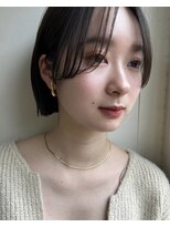 ガーデン オオタカノモリ(garden otakanomori)&nbsp;美髪 こなれミディ アースカラー デザインカラー 似合わせカット