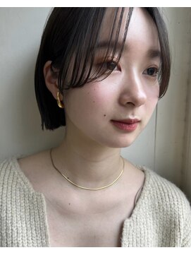 ガーデン オオタカノモリ(garden otakanomori) 美髪 こなれミディ アースカラー デザインカラー 似合わせカット