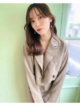 リコバイアフロート(riko by afloat) シースルーバング/レイヤーカット/韓国ヘア/サイドバング