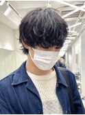 波巻きスパイラルパーマツイストスパイラルパーママッシュウルフ