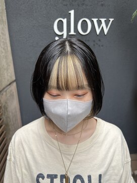 グロー(glow) 抜きっぱなしインナーカラー♪♪
