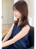 毛流れサイドバング