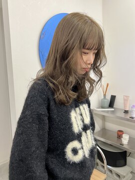 ケプカ(KEPKA) オリーブベージュ　ブリーチなし　ケアダブルカラー