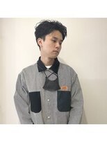 ニコ シモノセキ(NIKO Shimonoseki)&nbsp;「NIKO」長さが短くてもできるアップバングパーマ