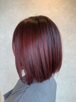 リム(LIM)&nbsp;【LIM 岐阜】ワインレッド/ブリーチ無しワンカラー