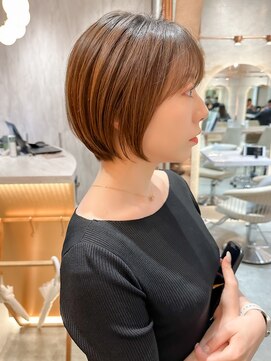 ロンド エスポワール 錦糸町(Lond espoir) 武井俊樹/ベリーショートカット美髪ピンクブラウン髪質改善