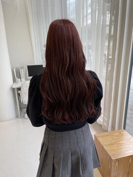 ハイブ 金沢(Hive) ブリーチ無し　ピンクベージュ