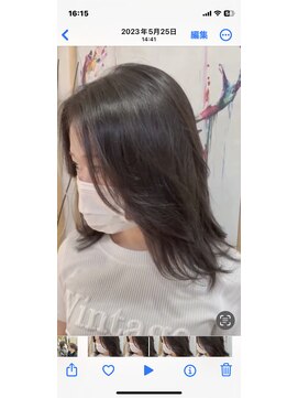 ブリックヘアー(BLICK Hair) 韓国風　顔周りレイヤーカット