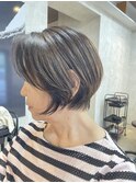 柔らかい丸みのあるショート☆